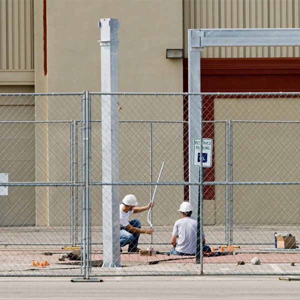 how long can i lease the temporary fence for my construction site or event in Jersey